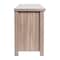 Flash Furniture 65" Gray Wash Oak 6 Cubby Open Storage TV Stand GC-MBLK66-GY-GG - alternate 3